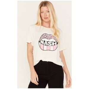 The Nash Collection Women’s Nash Lips Graphic Tee M/L